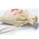 Cross Cotton Storage Bag Silk Screen Drawstring Handbag Gift Decoration Wra Z5Z8