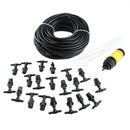 20M 66FT Outdoor Garden Patio Misting Cooling System with Plastic Mist Nozz