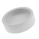 2x Ceramic Round Bowls Food Dish Container For Reptiles Amphibians Lizard