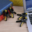 4pcs 3inch Plastic Toggle Multifunctional Woodworking Clip Spring Clamps