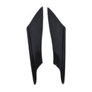 Carbon Fiber Front Lip Splitter Fins Body Spoiler Canards Refit Bumper Trim  OZ