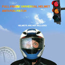 Universal Anti Fogging Mist Visor Ultra Clear Helmet Insert Film for Fog City