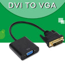 1080p DVI-D 24+1 Pin Male to VGA 15Pin Female Cable Converter Bes Adapter A P3Y3