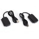 USB 2.0 to IDE SATA S-ATA 2.5 3.5 Hard Drive HD HDD Converter Adapter Cable_ Gw