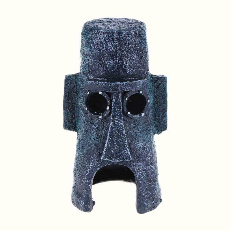 Aquarium Landscaping Decoration Human Face Aquatic Fish Tank Home Ornament