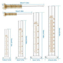 Thick Glass Graduated Measuring Cylinder Set Glass With Two Brushes I6N5