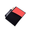 Professional soccer referee wallet football red card yellow card pencil log Ho%x