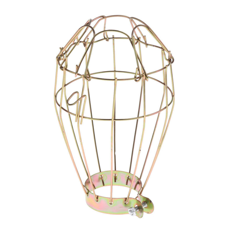 2pcs Reptile Protective Lamp Screen Anti-Scald Protective Guard Golden