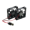 Router Cooling Fan Mute Radiator for RT-AC68U/AC66/AC87U/R8000/AC5300/AC18R
