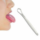Stainless Steel Tongue Cleaner Scraper Oral Care Bad Breath Sweeper Tool 1X