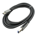 USB Type C 3.1 Charging Cable For Galaxy S8 S9 G5 Nexus 6P 5X MacBook Black