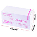 100Pieces Mix Sizes Disposable Tattoo Needles 3 5 7 9 RL 3 5 7 9 RS 5 7 M1