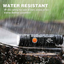 Multifunctional Led Flashlight Usb Rechargeable Battery Powerful Torch Side