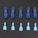 30pcs/15set Electrical Cable Connectors Quick Splice Lock Wire Terminals