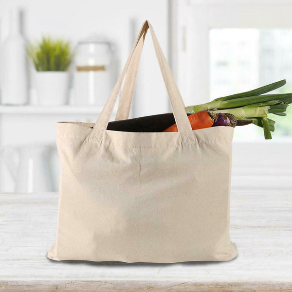 Reusable Foldable Recycle Grocery Shopping Canvas Carry Bags Tote Handbags Eco