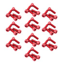 40 Pieces Aluminum Alloy Cycling Water Bottle Cage Holder Bolts Screws Accs