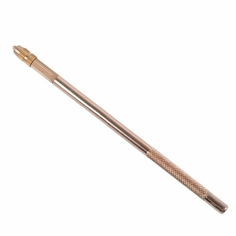 4 Pcs Ventilating Needles +1 Brasss Holder Make/Making/Repair Lace Wigs Tou B1L6