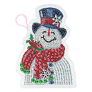DIY Special Shaped Diamond Painting Wallet Snowman Coin Purse Keychain Gift