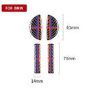 4 PCS Carbon Fiber Door Handle Cover Trim Fit for Mini Cooper F54 F55 F60