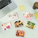 Multi-card Cartoon PVC Purse Men Women Credit Card Holder Coin Clip Wallet