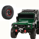 115mm Rubber Tire 1.9" Rim for 1/10 RC4WD D90 TF2 RC Crawler Off-Road Buggy