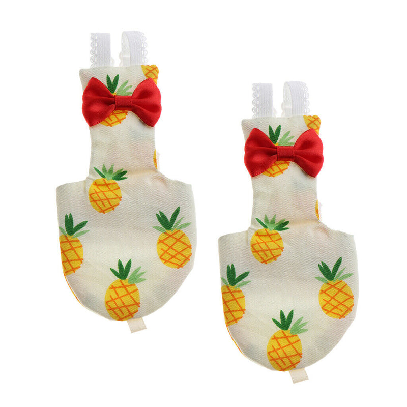 Set of 2 Reusable Cloth Diaper Flight Suit Bird Parrot Breathable Parrot Bird