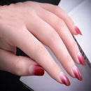 24Pcs Acrylic artificial design full size cover false beautiful nails art tiU Gw