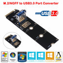 M.2/NGFF to USB3.0 Port t Adapter Graphic Card Cable BTC Extender Adapter Card