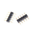 10pcs 5PIN RGBW Connector Adapter pin needle male type double For  LED Strip BX