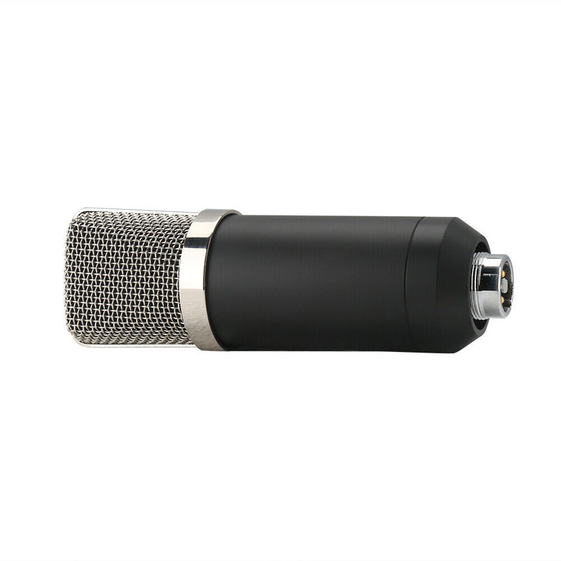 BM-700 Desk-mounted Studio Broadcasting Record Condenser Microphone (Black)