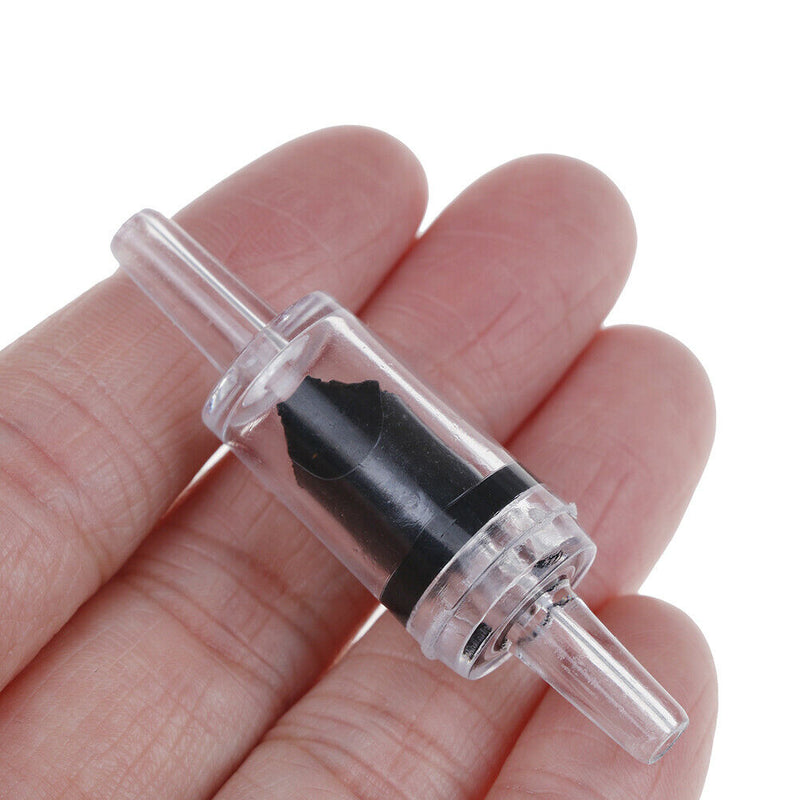 Aquarium Fish Tank Pond Pump Air Line Non Return One Way Check Valve FT