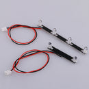 FY-03 RC Crawler Roof and Front LED Light Bar Upgrade Accessories Pack of 2