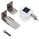 Outdoor Solar Gutter Lights(Upgraded Version)Solar Fence Post Lights Wall M