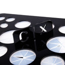 Acrylic Makeup brush drying rack dry brush holder (Black + White) G7B5