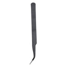 Anti-Static Stainless Steel Cosmetic Tweezer with Curve Head for Nail Art (