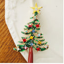 Brooch Enamel Gorgeous Rhinestone Crystal Christmas Tree Pin Holiday Party-Gifts