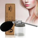 Silicone Talc Powder Air Blower Puffer Barbers Hairdressers Talcum Bottle