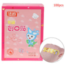 100PCS Waterproof Breathable Cute Cartoon Adhesive Bandages Wound DressingBX