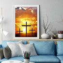 5D DIY Full Drill Diamond Painting Cross Embroidery Mosaic Craft Kits Decor