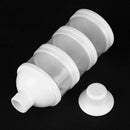 3grids Portable Milk Powder Formula Dispenser Baby Food Feeding Storage Box