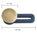 Metal Silicone Button Adjustable Detachable Jeans Button for Clothing (7) A