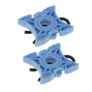 2x Auto Body Clips Nylon Bumper Fender Liner Fastener Rivet Push Type Retainer