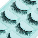 5 Pairs False Eyelashes Women Falsertificial 1xBOX Handmade Eye Lashes Beauty