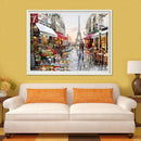 5D DIY Round Drill Diamond Painting City Cross Stitch Embroidery Mosaic Kit