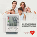 Wrist Blood Pressure Monitor BP Cuff Home Tester Heat Rate Care Machine Meter