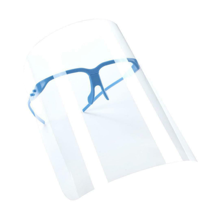 2Pieces Adjustable Full Face Shield Goggles Visor Hat Anti-Fog Dustproof