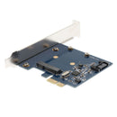 PCI Express to SATA 3.0 mSATA Controller SATA III 6GB/s Adapter for Desktop