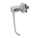 Electric control cabinet pull type long shaft L handle lock with plate D2C6