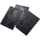 Poker Embossed Game Collection Playing Cards Set Plastic Durable Waterproof A1P7