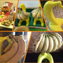Creative Plastic Banana Hanger Floor Type Fruit Holder Rack Kitchen Storage C9G3